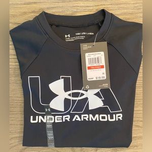 Under Armour, Youth XS, black tee.  NWT.